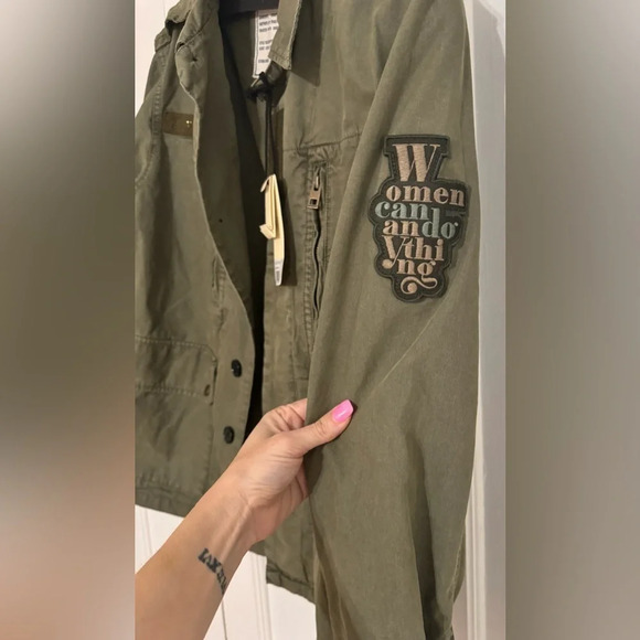 Zadig & Voltaire Kid Patch Military Jacket - Picture 9 of 11